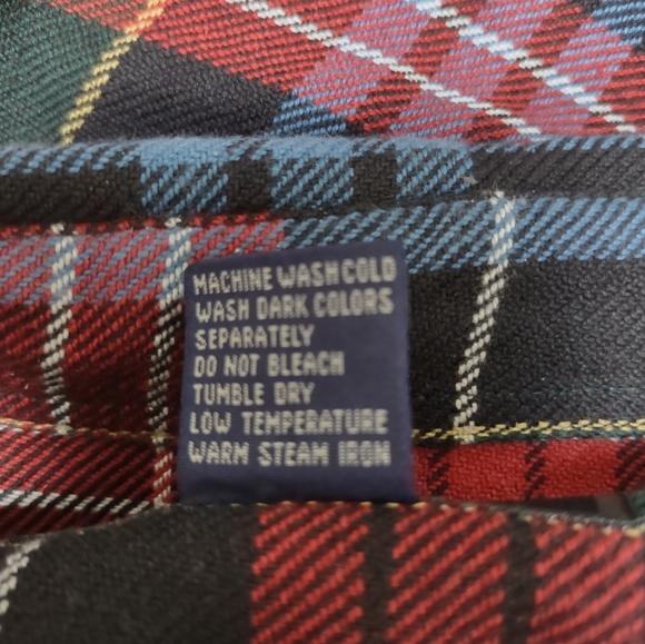 Britches Great Outdoors men's plaid long sleeve button down flannel - Picture 4 of 4